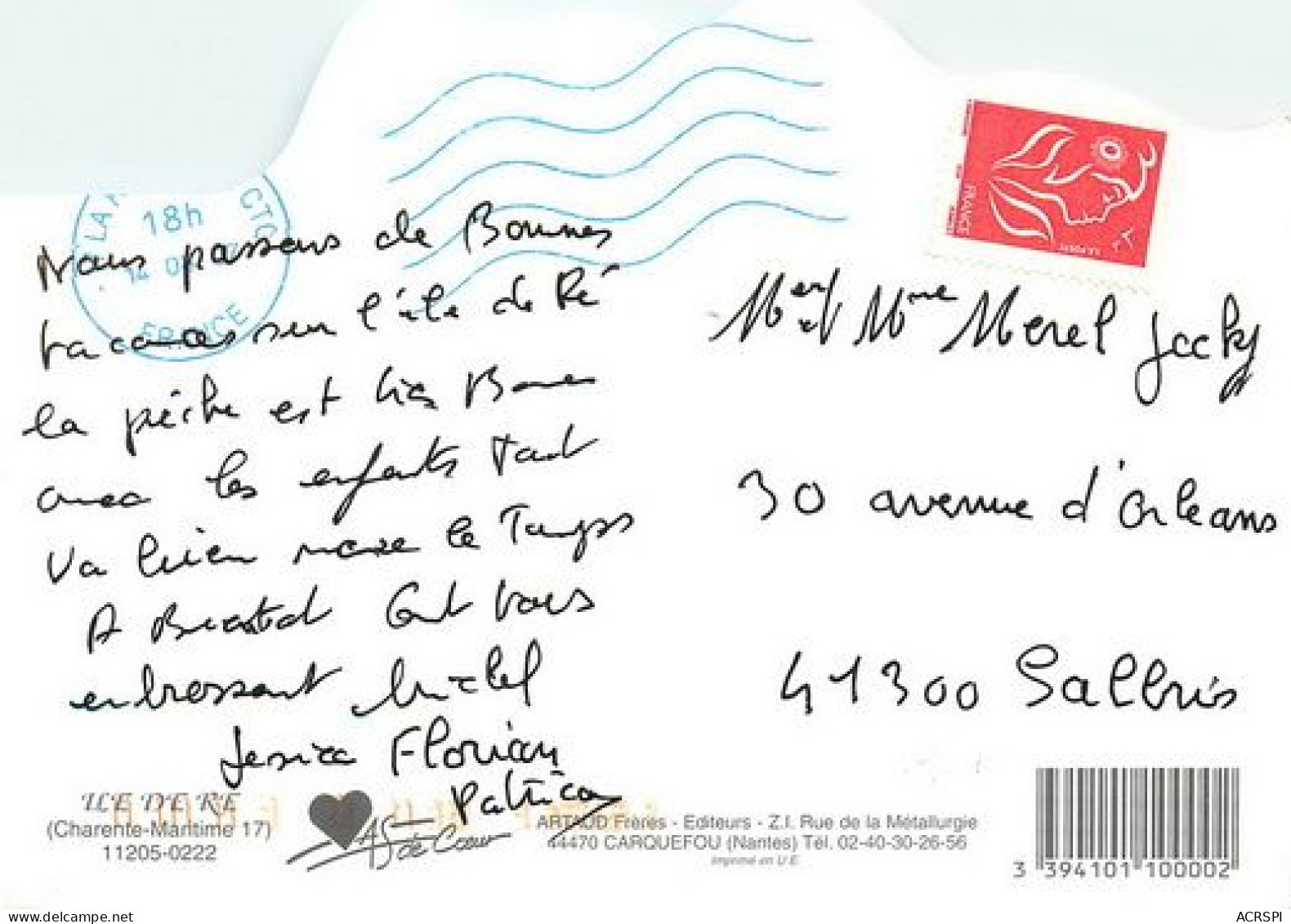 Ile De Ré Multivue  14   (scan Recto-verso)MA2184Bis - Ile De Ré