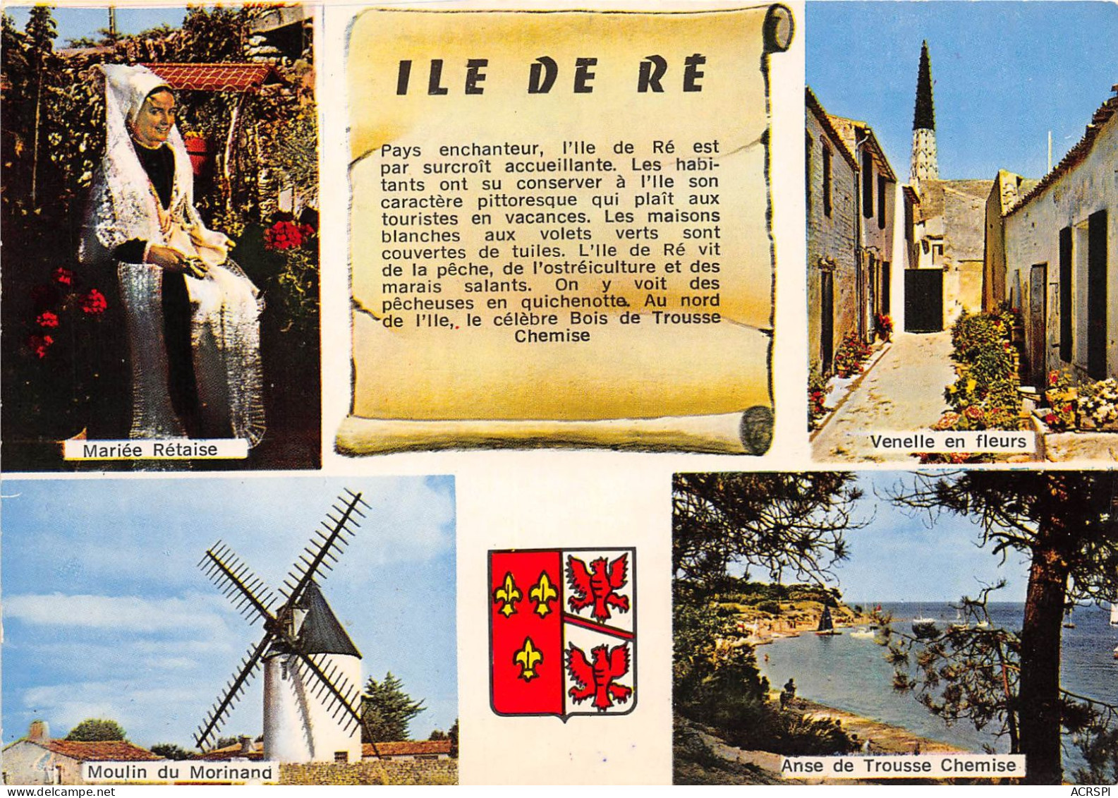 ILE DE RE 22(scan Recto-verso) MA2184 - Ile De Ré