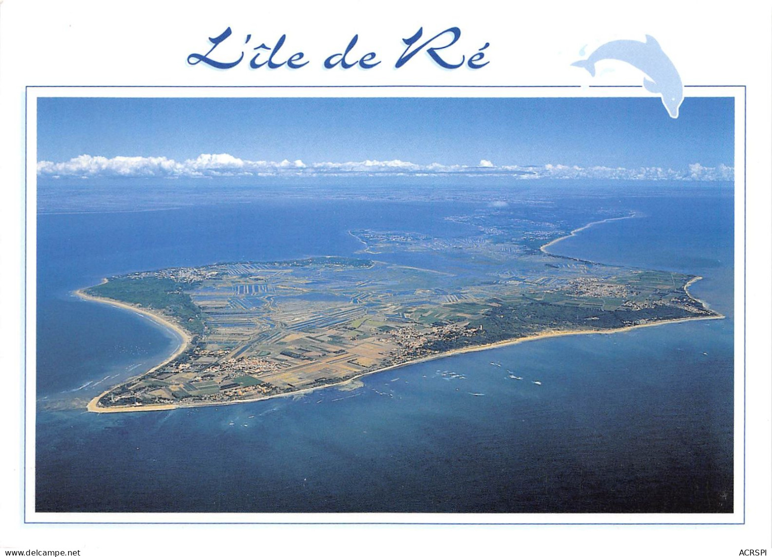 ILE DE RE ILE DE RE Vue Enerale De L Ile 7(scan Recto-verso) MA2184 - Ile De Ré