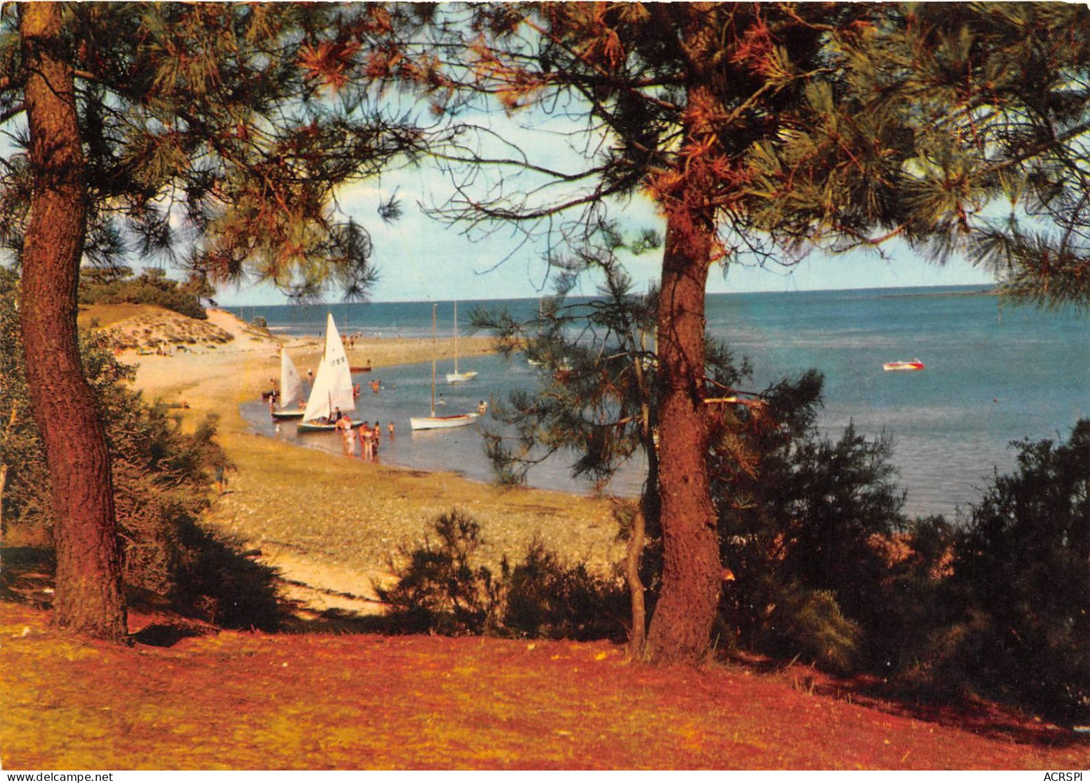 ILE DE RE Les Portes Plage De Trousse Chemise 4(scan Recto-verso) MA2184 - Ile De Ré