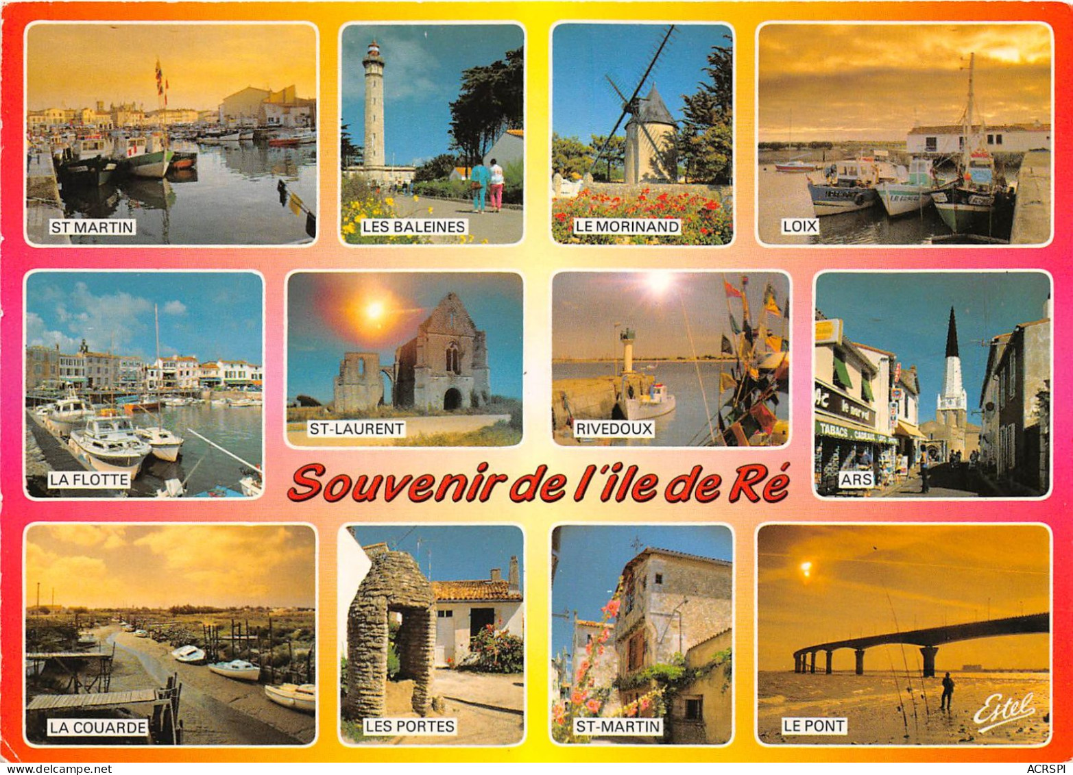 ILE DE RE Souvenir 20(scan Recto-verso) MA2183 - Ile De Ré