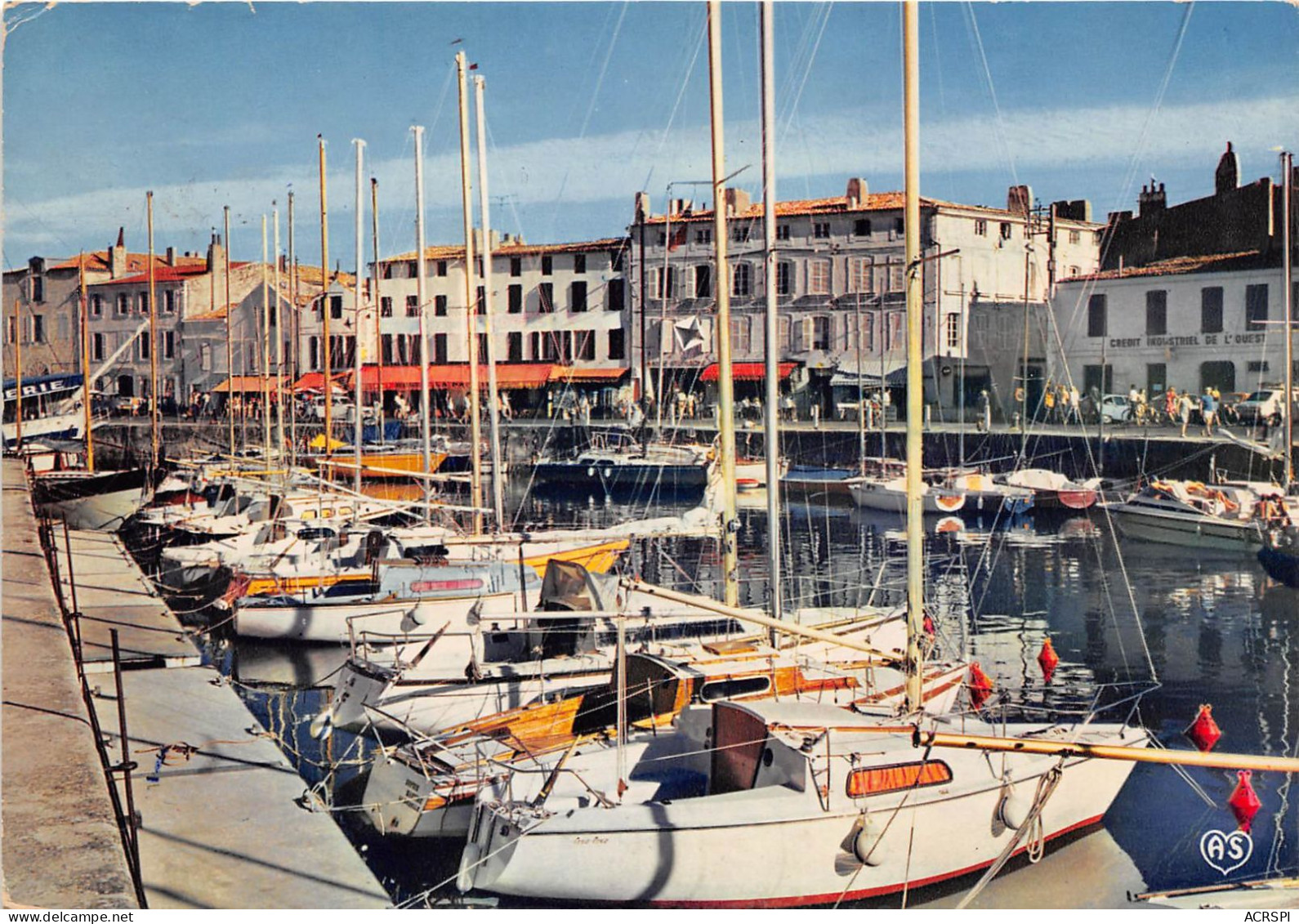 ILE DE RE SAINT MARTIN DE RE Le Port 25(scan Recto-verso) MA2183 - Ile De Ré