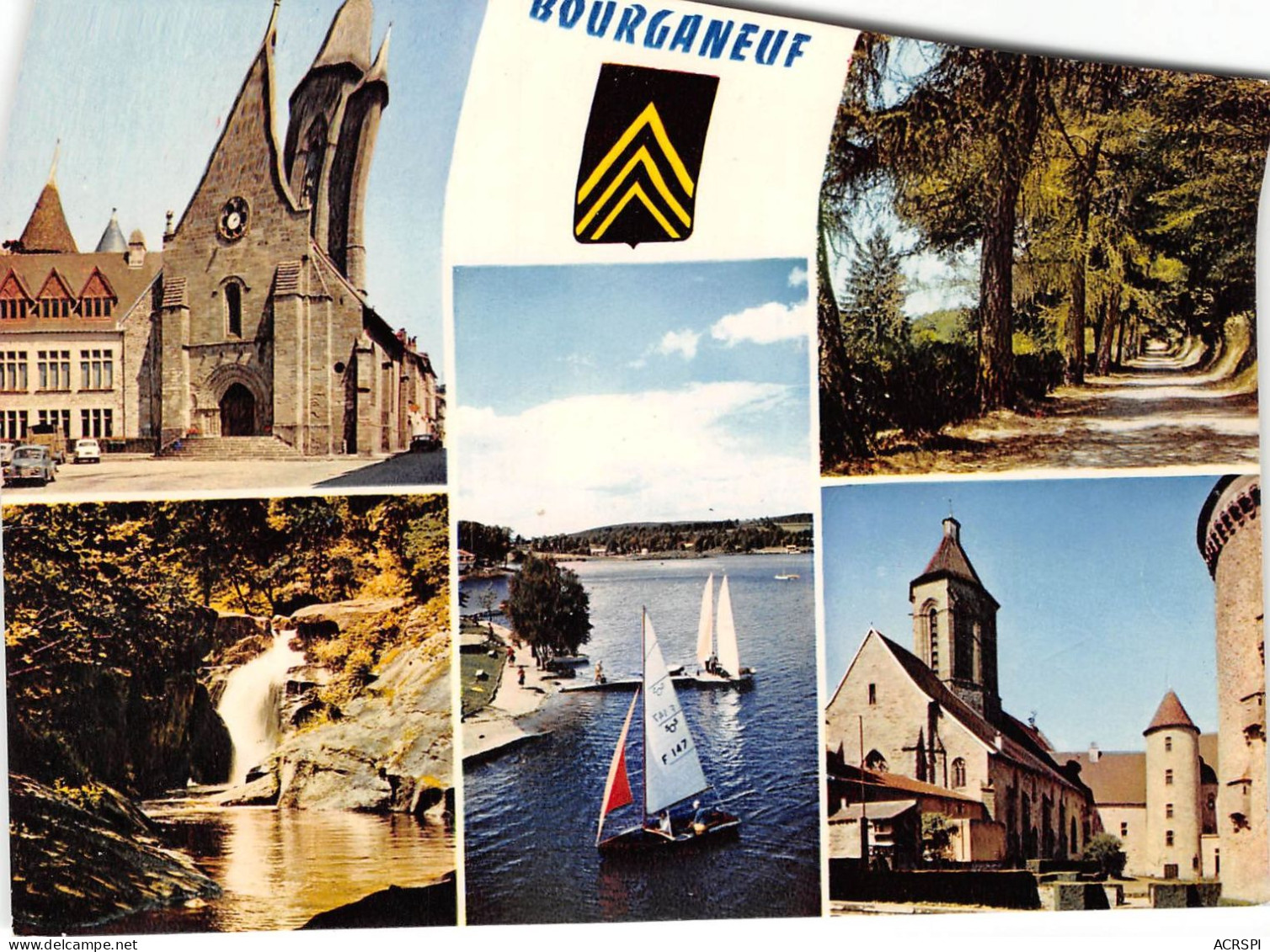 BOURGANEUF L Eglise Saint Jean La Vallee Du Verger 11(scan Recto-verso) MA2182 - Aubusson