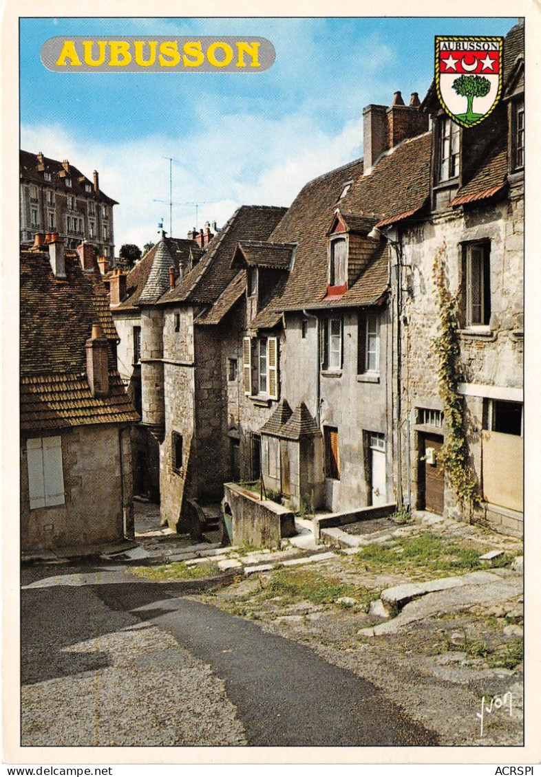 AUBUSSON Capitale De La Tapisserie La Rue De La Roche 5(scan Recto-verso) MA2182 - Aubusson