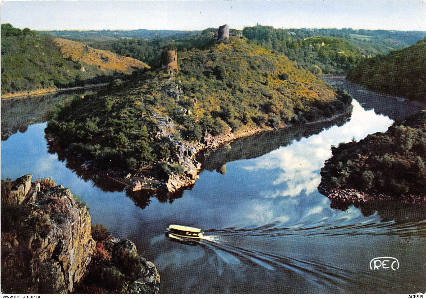 Les Ruines De CROZANT Au Confluent De La Creuse Et De La Sedalle 20(scan Recto-verso) MA2182 - Crozant