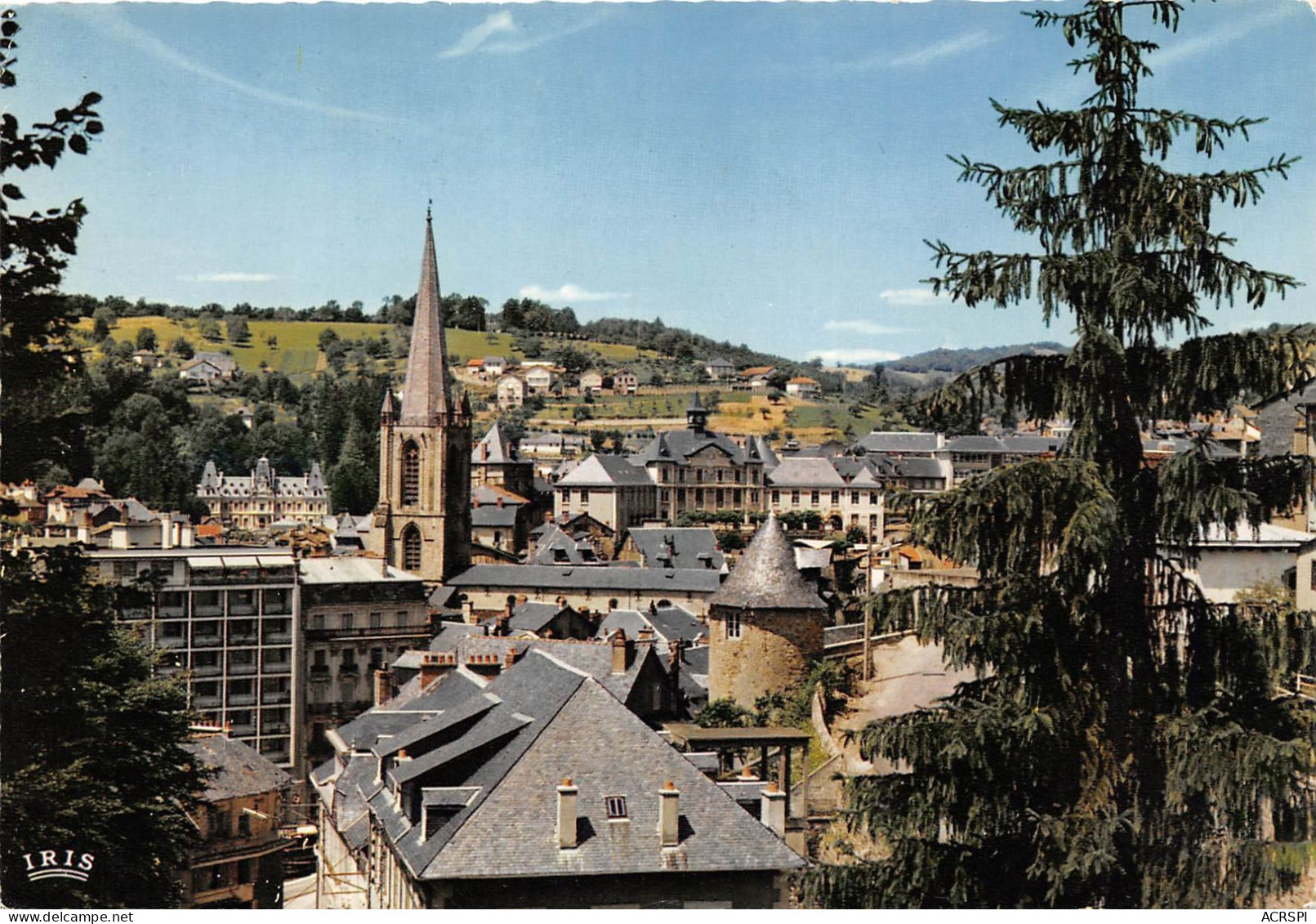 TULLE Vue Generale Et La Cathedrale Saint Martin 8(scan Recto-verso) MA2180 - Tulle