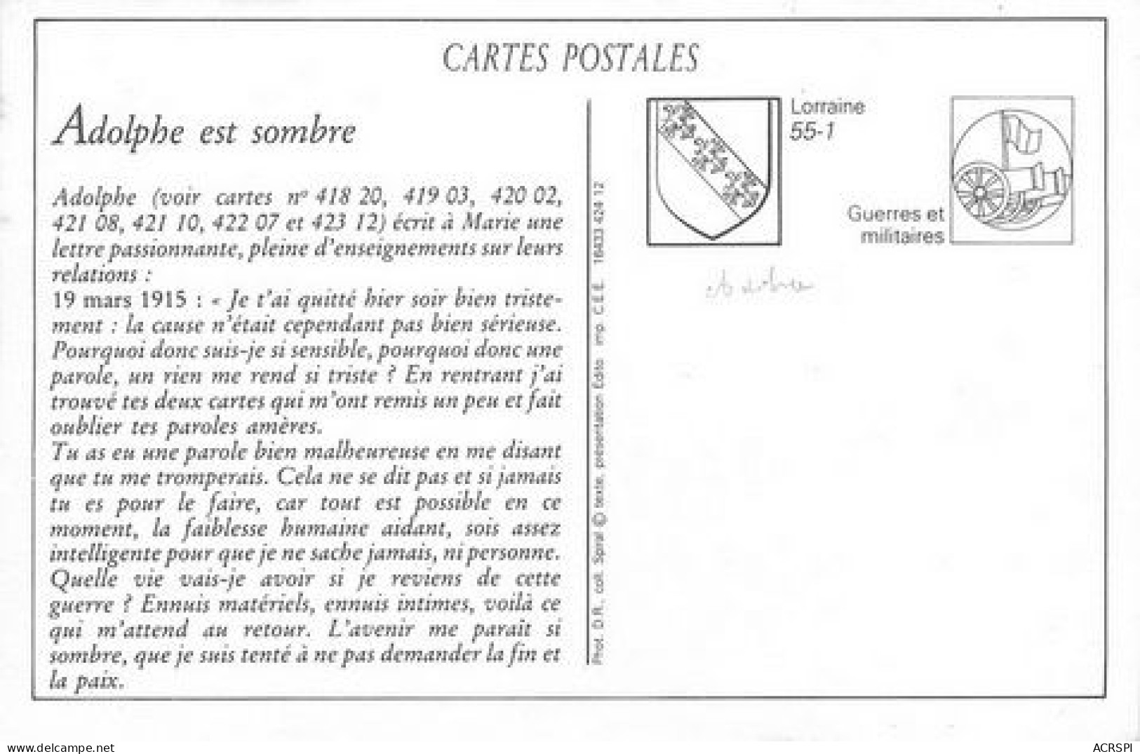 ARGONNE Habitation Des Officiers  Meuse  30 (scan Recto-verso)MA2178Ter - Altri & Non Classificati