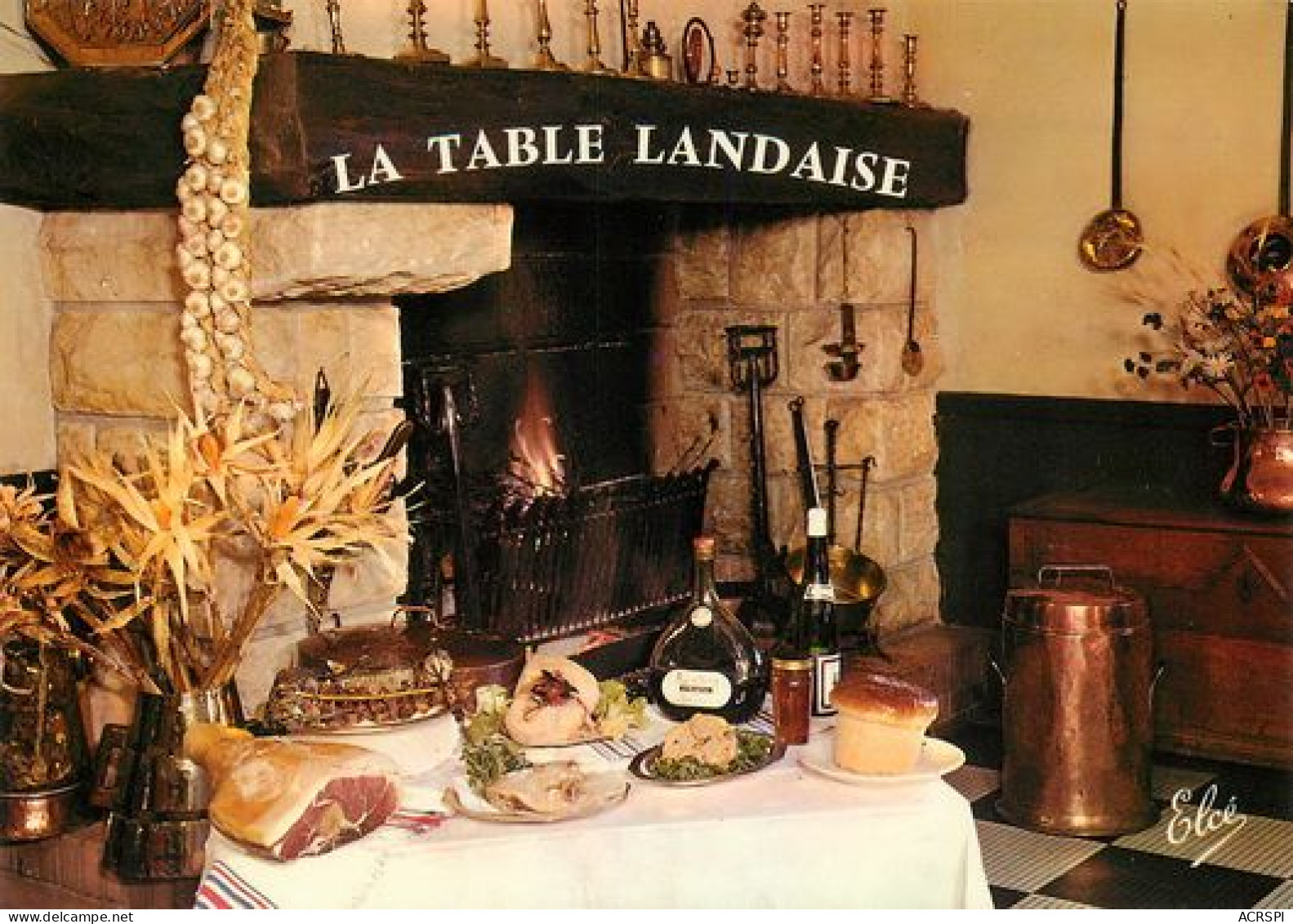 Table Landaise  Pastis Armagnac Les Confits Recette Du Sud Ouest LANDES   10 (scan Recto-verso)MA2178Ter - Dax