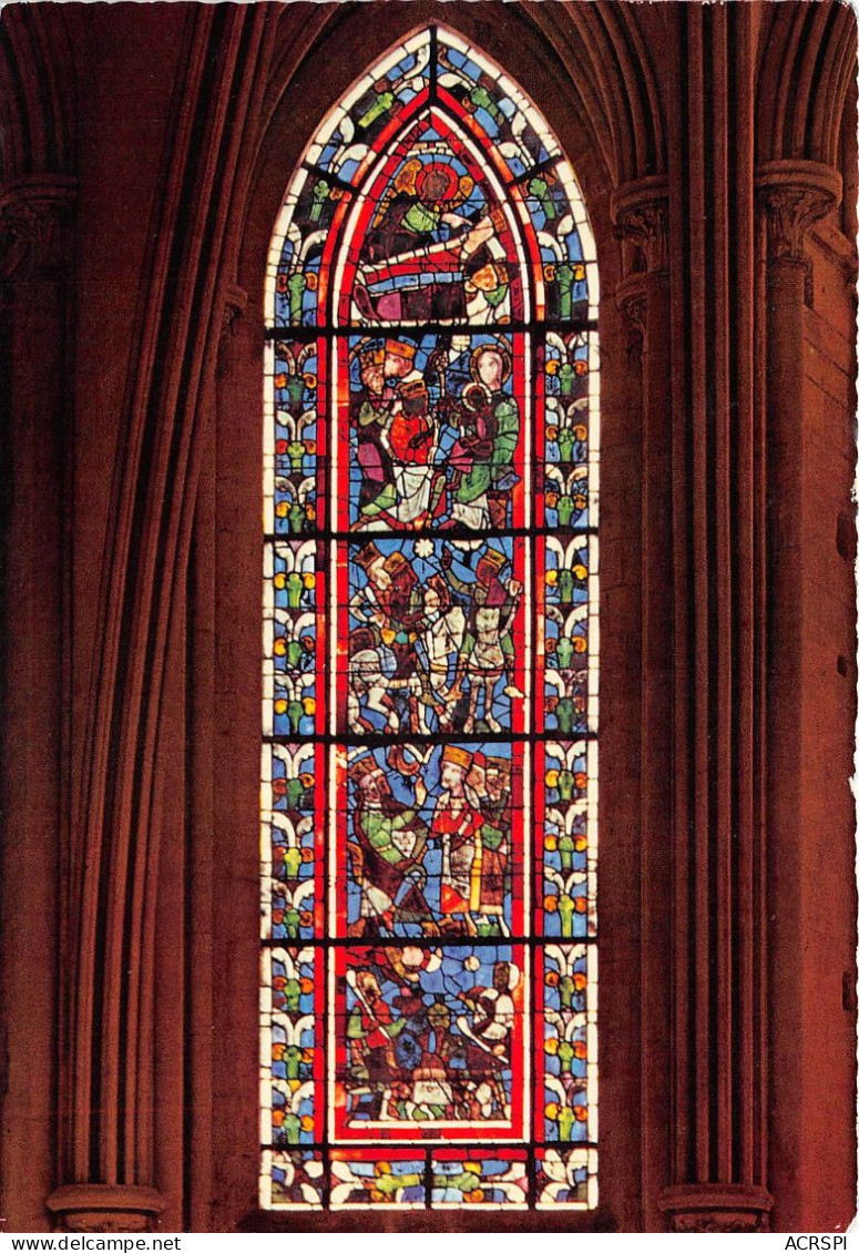 Cathedrale COUTANCES Vitrail De L Abside 15(scan Recto-verso) MA2177 - Coutances