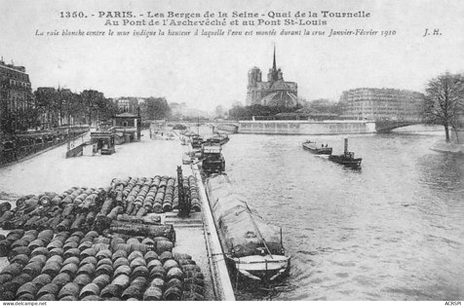PARIS  Quai De La Tournelle  31   (scan Recto-verso)MA2176Ter - Distretto: 05