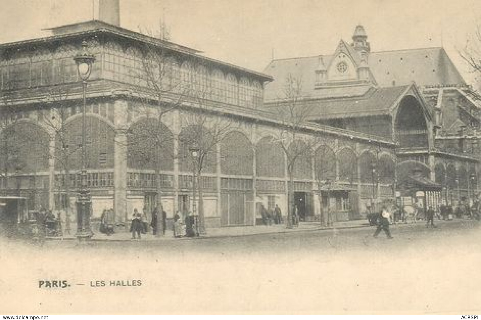 PARIS  Les Halles  10   (scan Recto-verso)MA2176Ter - Distretto: 01