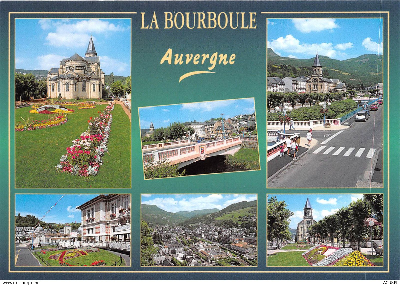 LA BOURBOULE Station Thermale 15(scan Recto-verso) MA2198 - La Bourboule