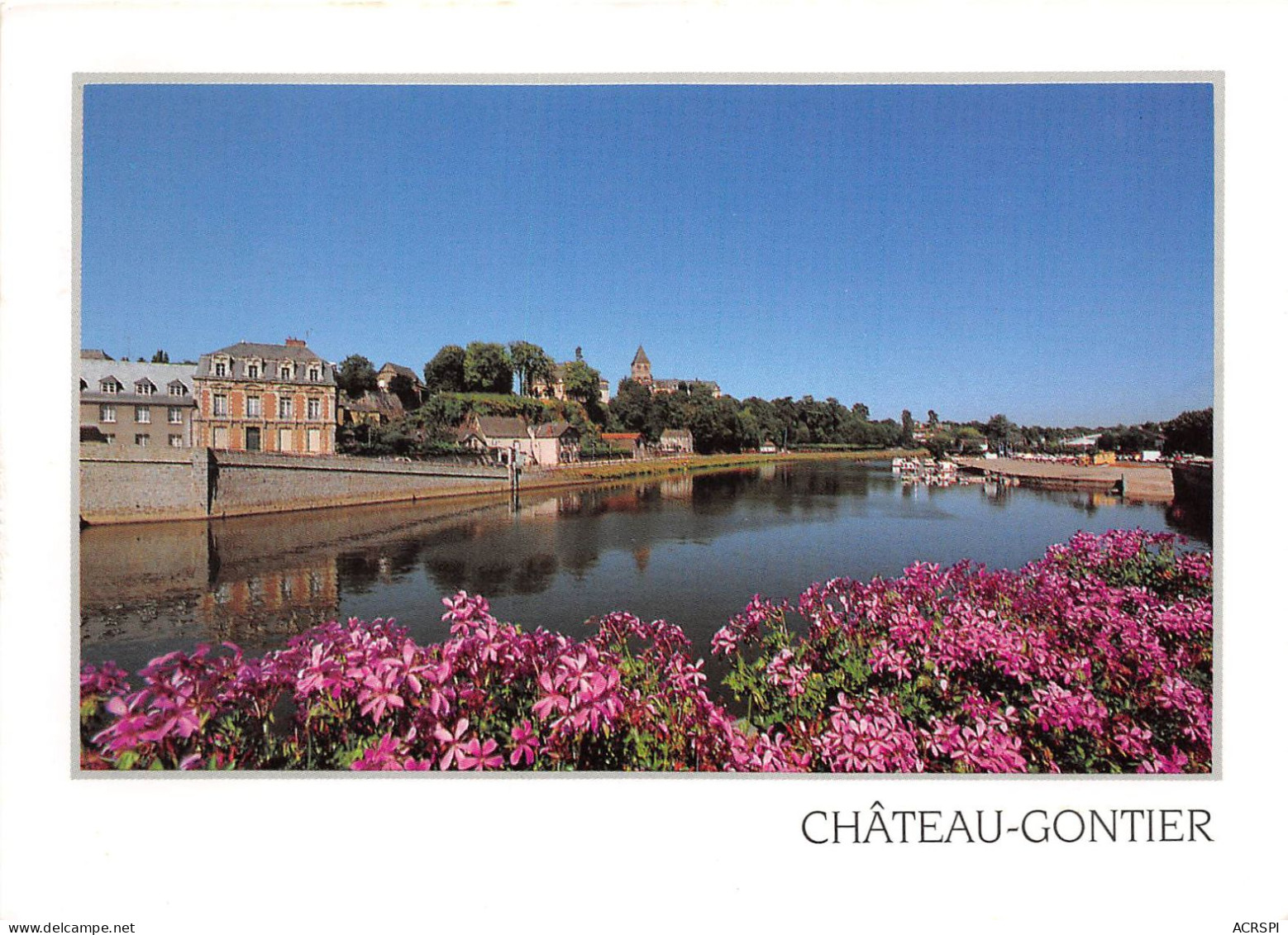 CHATEAU GONTIER Les Bords De La Mayenne 21(scan Recto-verso) MA2196 - Chateau Gontier