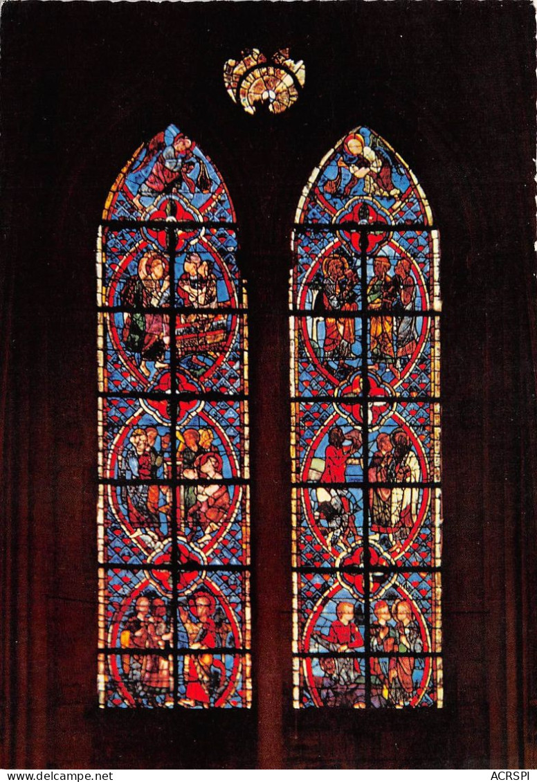 Cathedrale De COUTANCES Verriere Du Choeur Predications Et Miracles Des Apotres 20(scan Recto-verso) MA2195 - Coutances