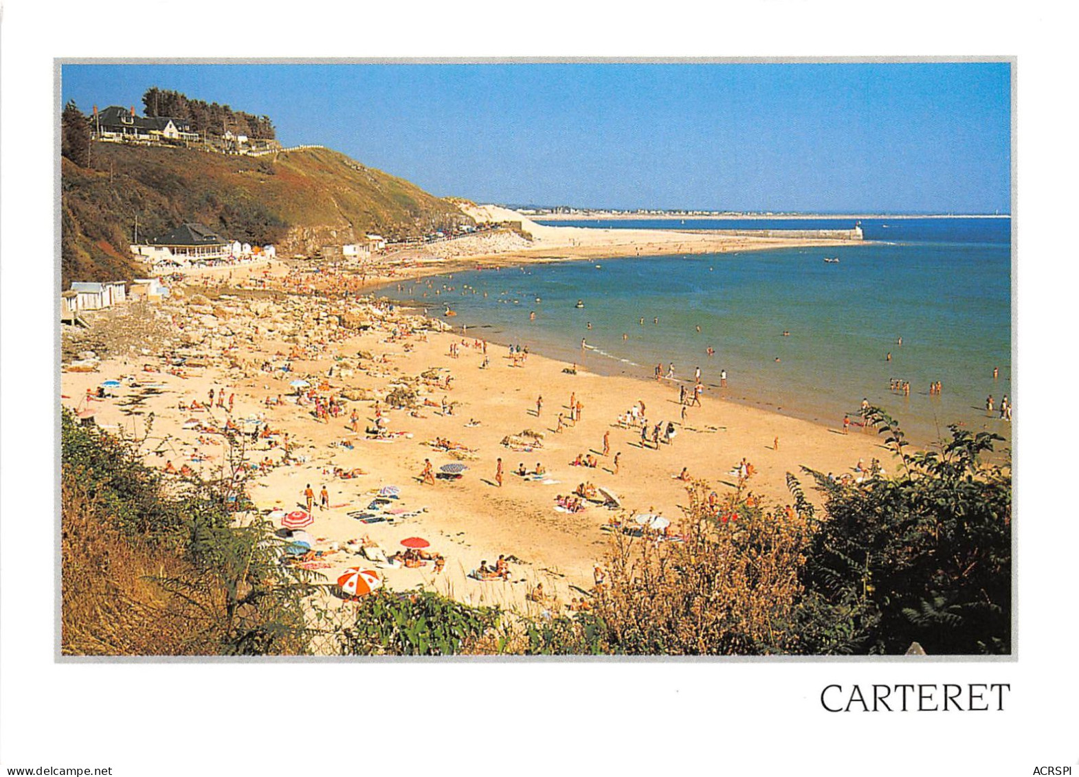 CARTERET La Potiniere Et La Plage 9(scan Recto-verso) MA2195 - Carteret