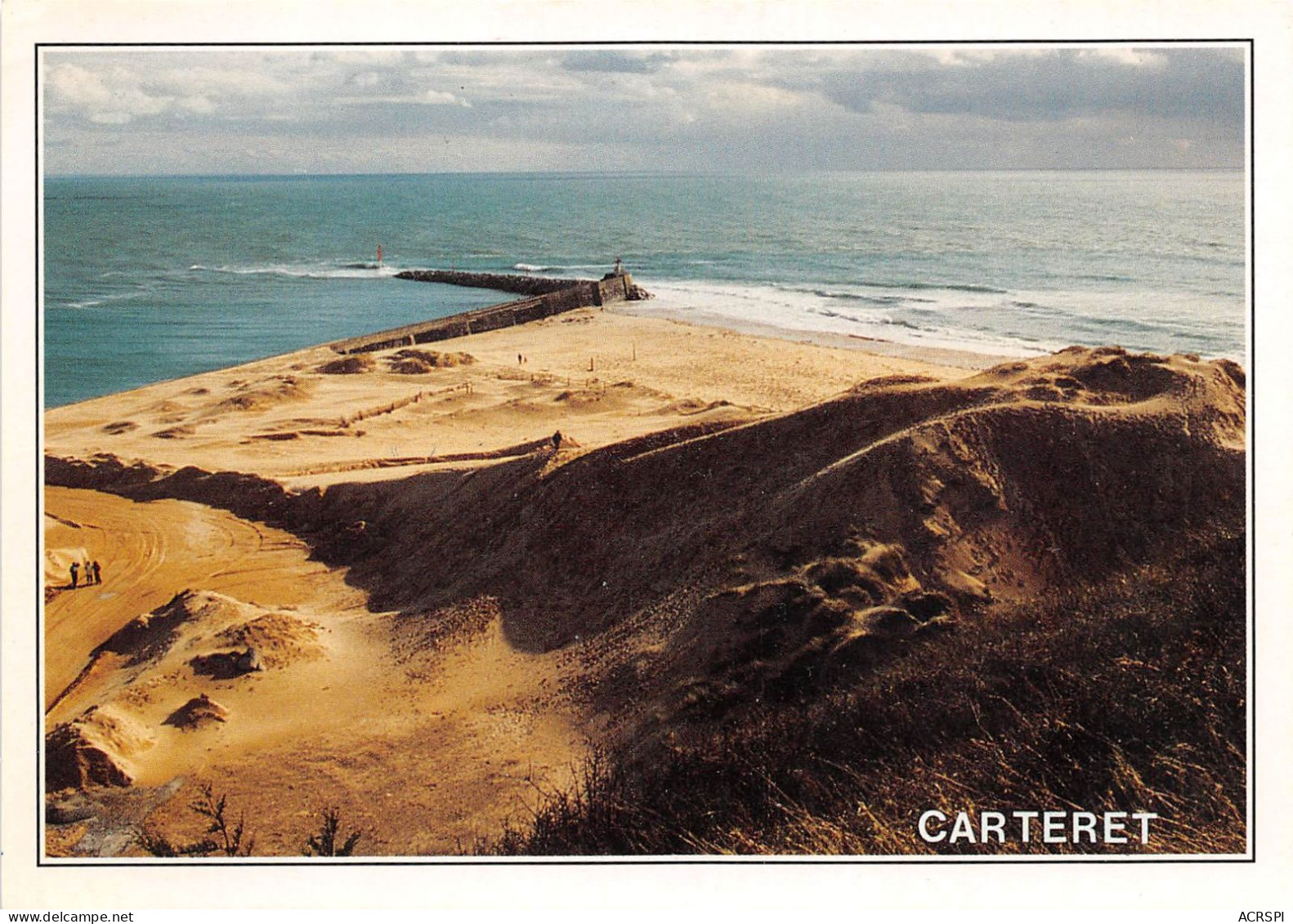 CARTERET JOLIE STATION BALNEAIRE DE LA COTE OUEST DU COTENTIN  8(scan Recto-verso) MA2195 - Carteret