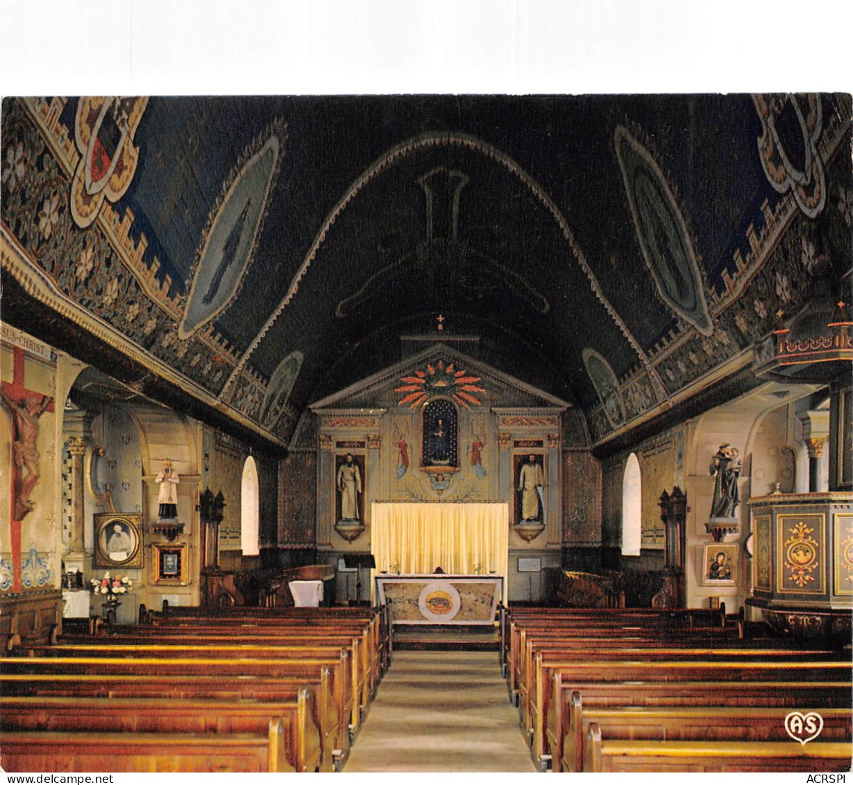 PONTMAIN Interieur De L Eglise Paroissiale 16(scan Recto-verso) MA2194 - Pontmain