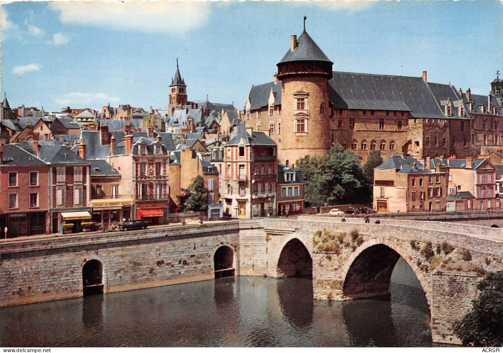 LAVAL Le Vieux Pont Et Le Chateau 3(scan Recto-verso) MA2194 - Laval