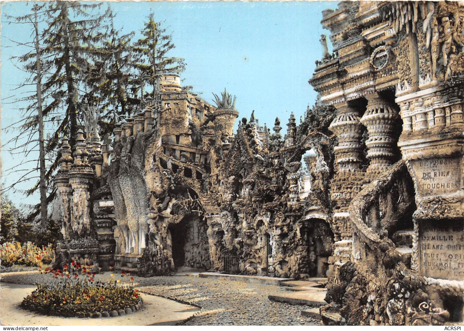 HAUTERIVES Le Palais Ideal Facade Est 23(scan Recto-verso) MA2192 - Hauterives