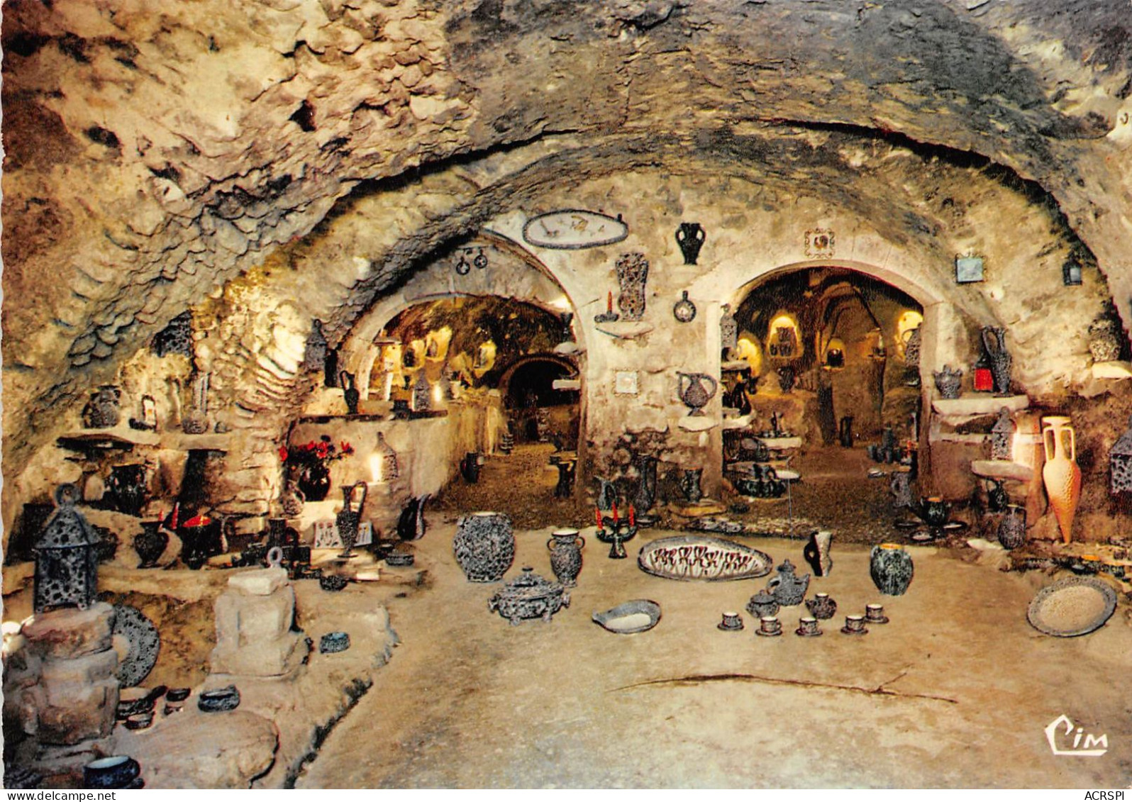 DIEULEFIT POTERIE DES GROTTES 4(scan Recto-verso) MA2191 - Dieulefit