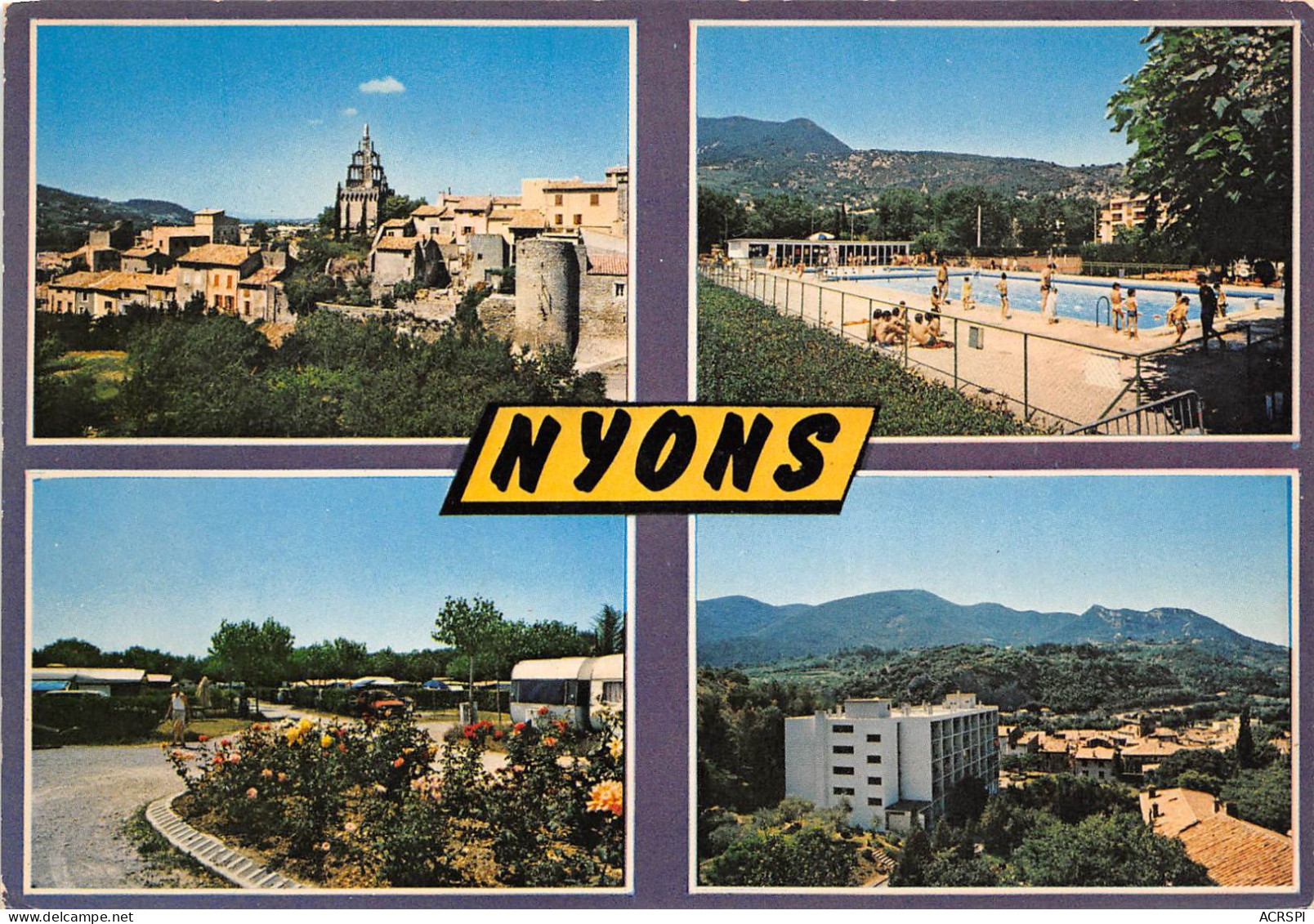 NYONS Regards Sur La Ville 12(scan Recto-verso) MA2191 - Nyons