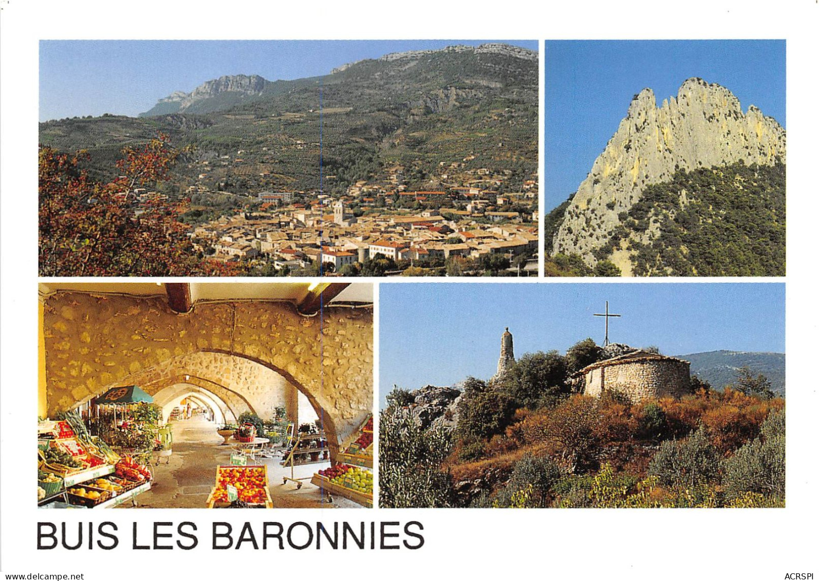 BUIS LES BARONNIES Vue Generale Le Mont St Julien 20(scan Recto-verso) MA2190 - Buis-les-Baronnies