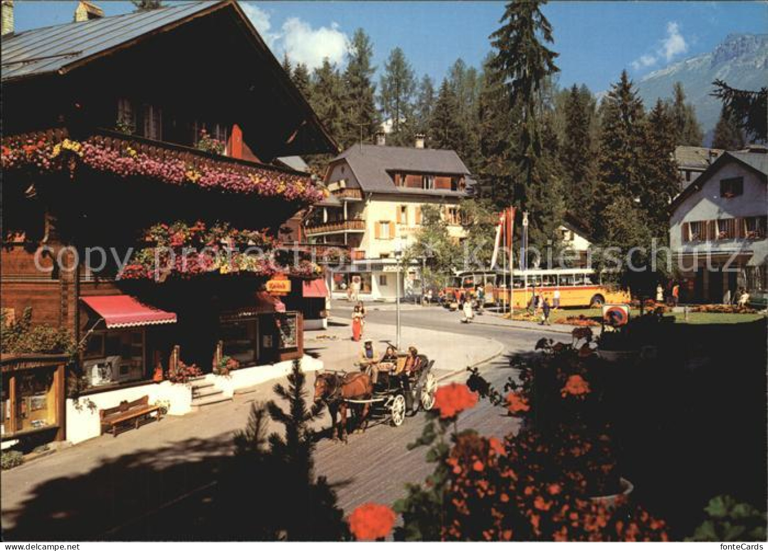 12521403 Flims Waldhaus Postplatz Flims Waldhaus - Autres & Non Classés