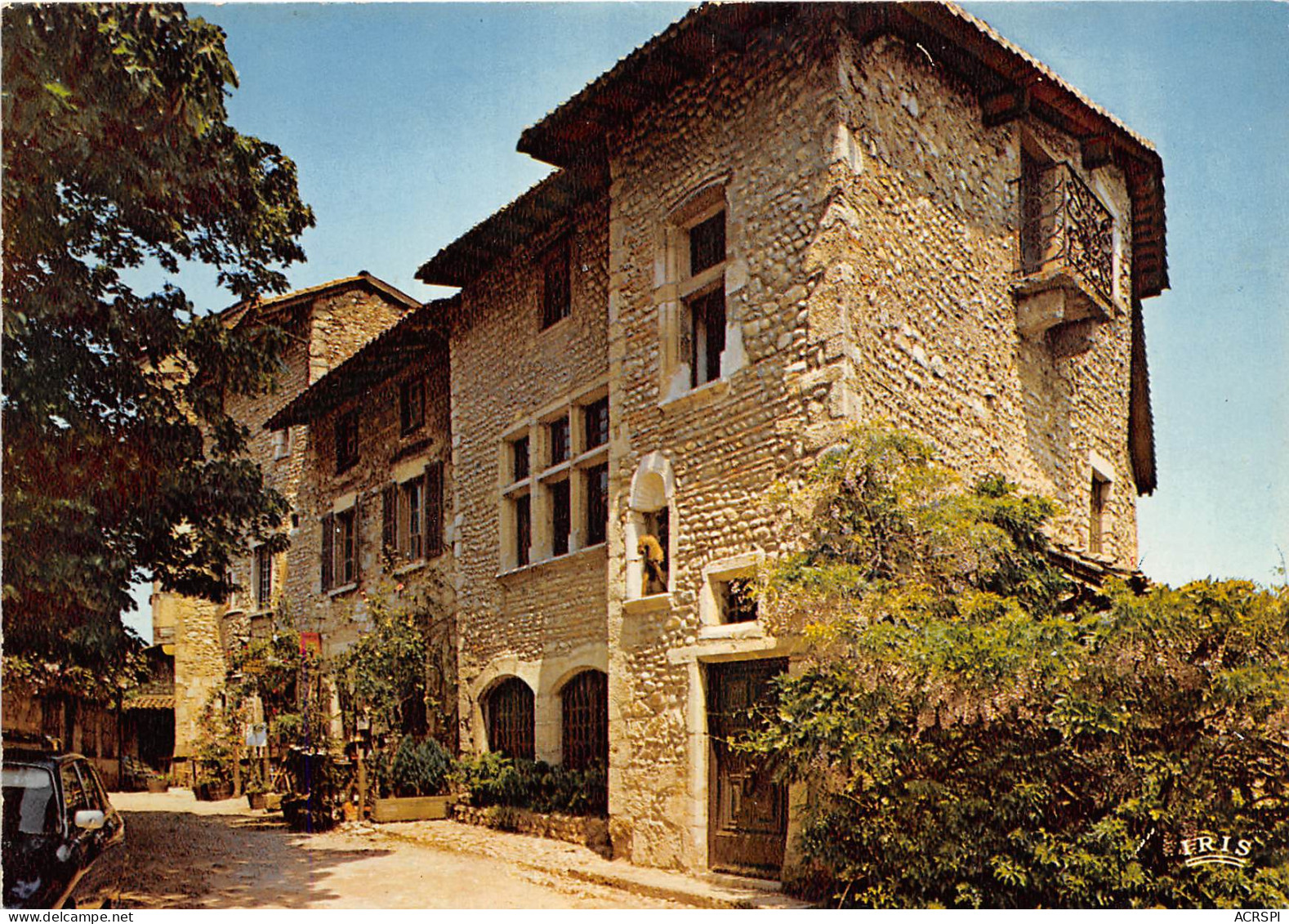 Cite Medievale De PEROUGES Maison Du Petit Saint Georges Place Du Tilleul 9(scan Recto-verso) MB2304 - Pérouges