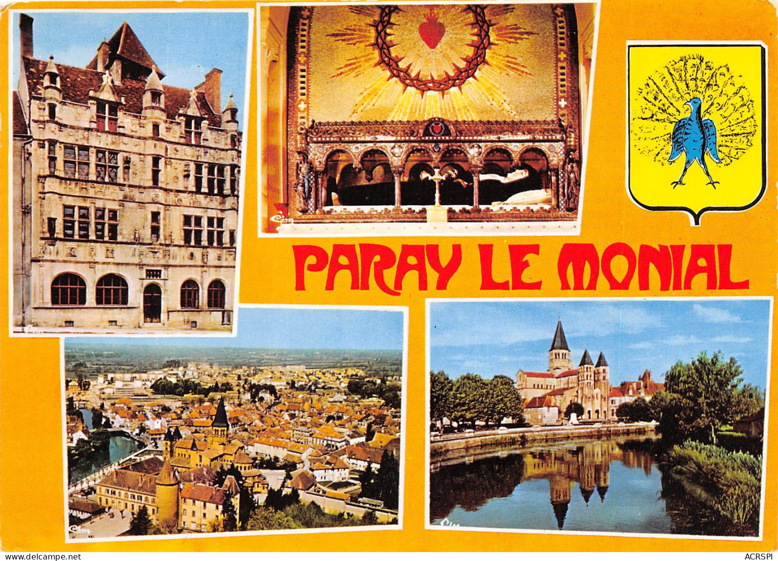 PARAY LE MONIAL 4(scan Recto-verso) MB2306 - Paray Le Monial