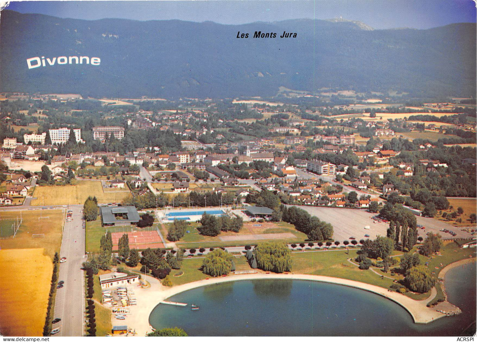 DIVONNE LES BAINS La Ville Et Les Monts Jura 231(scan Recto-verso) MB2306 - Divonne Les Bains