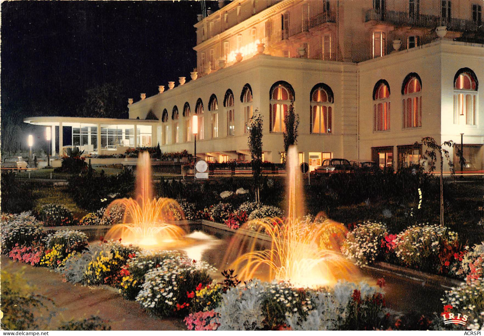 DIVONNE LES BAINS Le Casino Et Ses Jardins Vue De Nuit 1918(scan Recto-verso) MB2306 - Divonne Les Bains