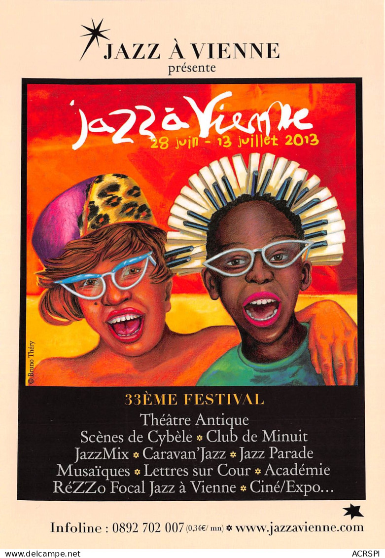 JAZZ A VIENNE 33EME FESTIVAL 4(scan Recto-verso) MB2310 - Reclame
