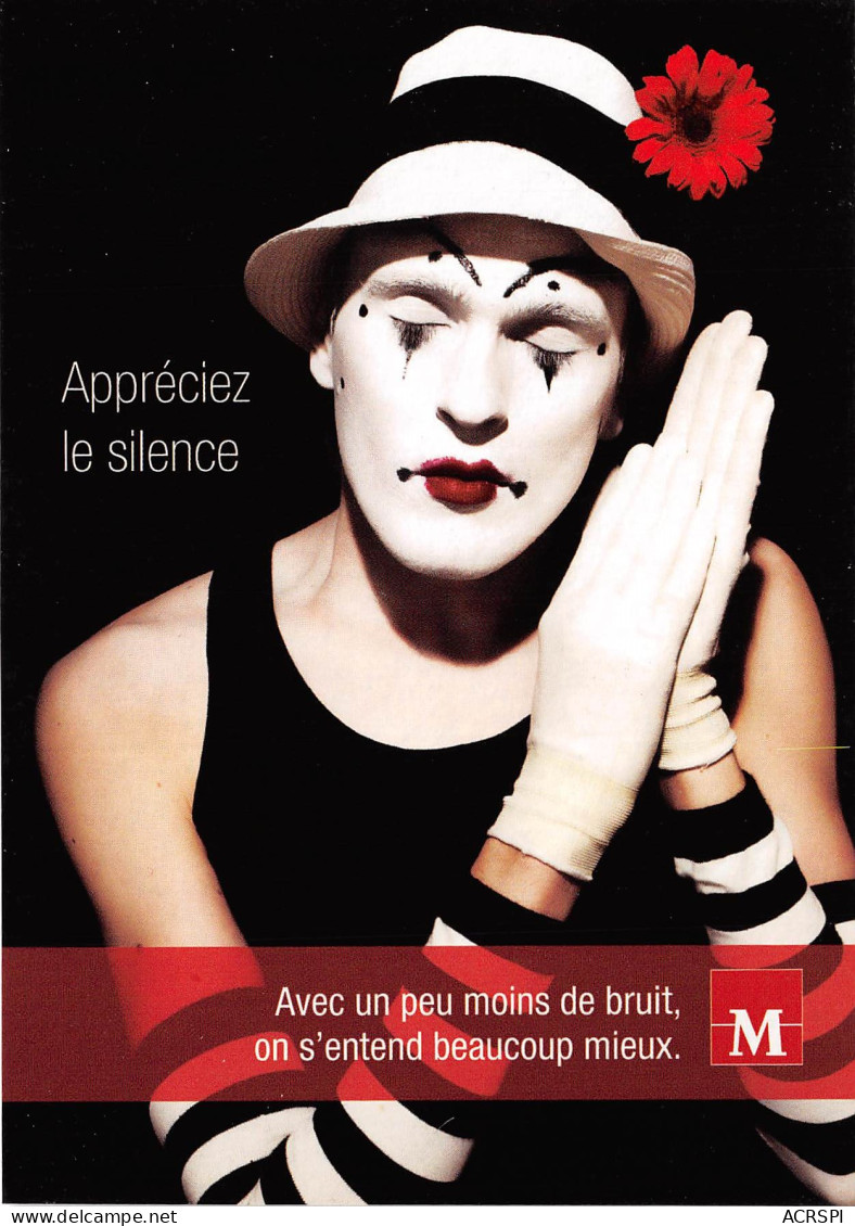 Appreciez Le Silence M Avec Un Peu Moins De Bruit 22(scan Recto-verso) MB2311 - Werbepostkarten