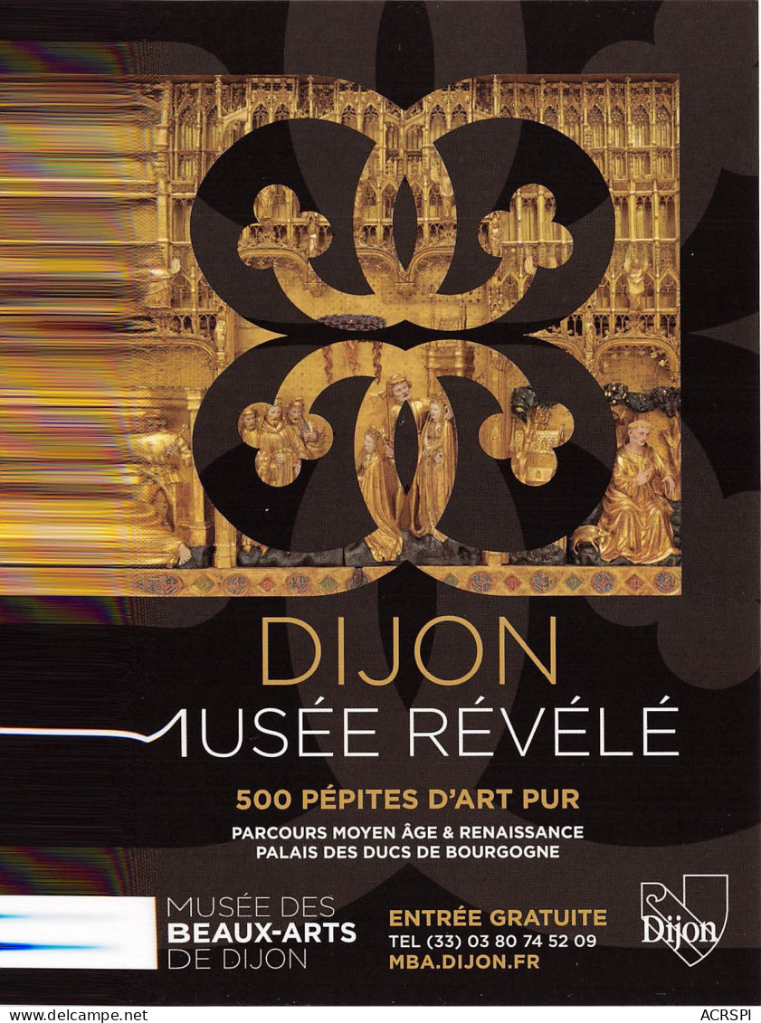 DIJON Musee Revele 500 Pepites D Art Pur 3(scan Recto-verso) MB2313 - Werbepostkarten