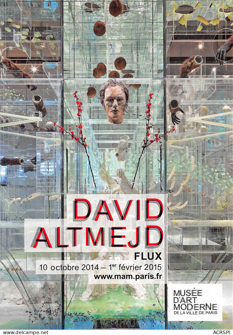 DAVID Altmejd Musee D Art Modern PARIS 17(scan Recto-verso) MB2314 - Werbepostkarten