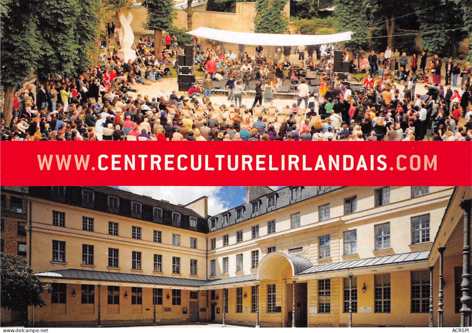 CENTRE CULTUREL IRLANDAIS 28(scan Recto-verso) MB2314 - Werbepostkarten