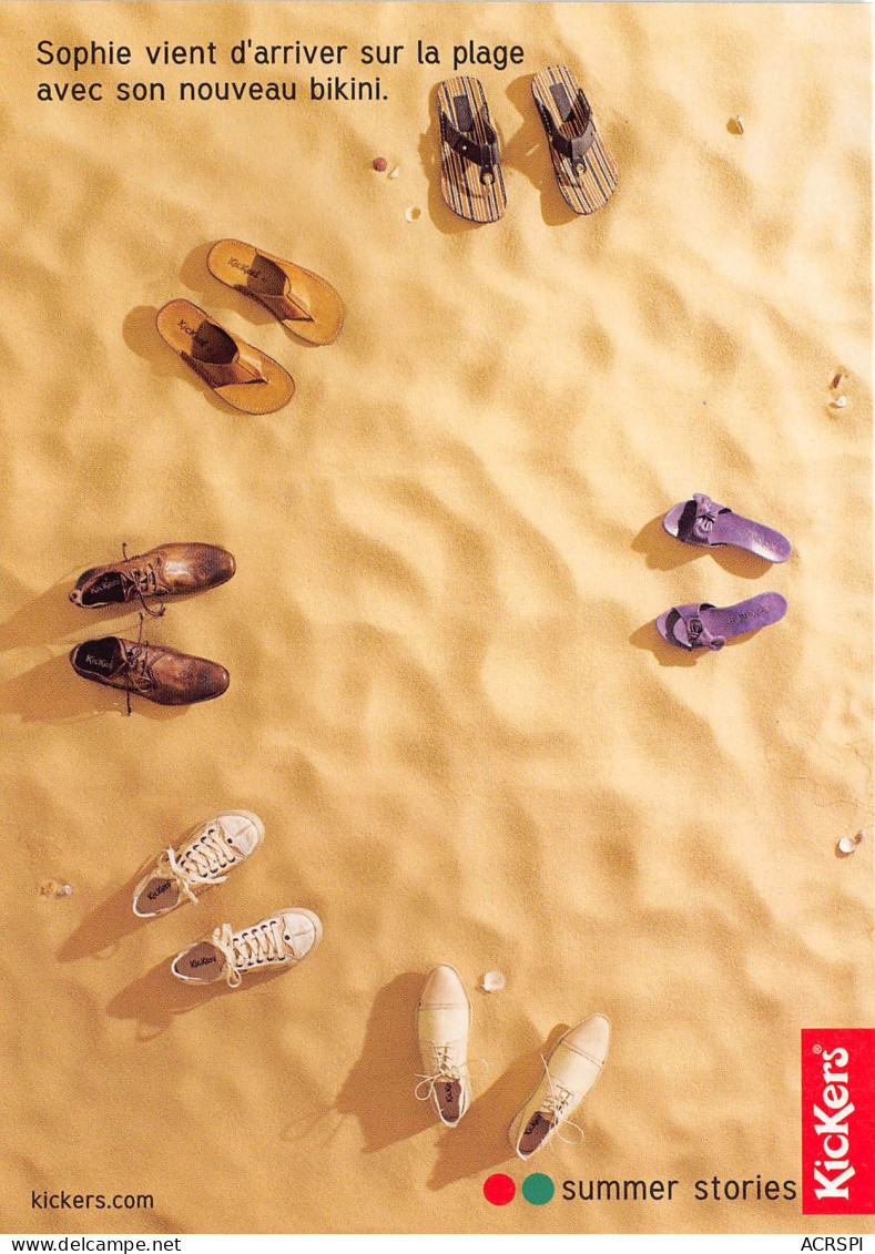 La Vie Est Bien Plus Drole En KICKERS Summer Stories 17(scan Recto-verso) MB2316 - Reclame