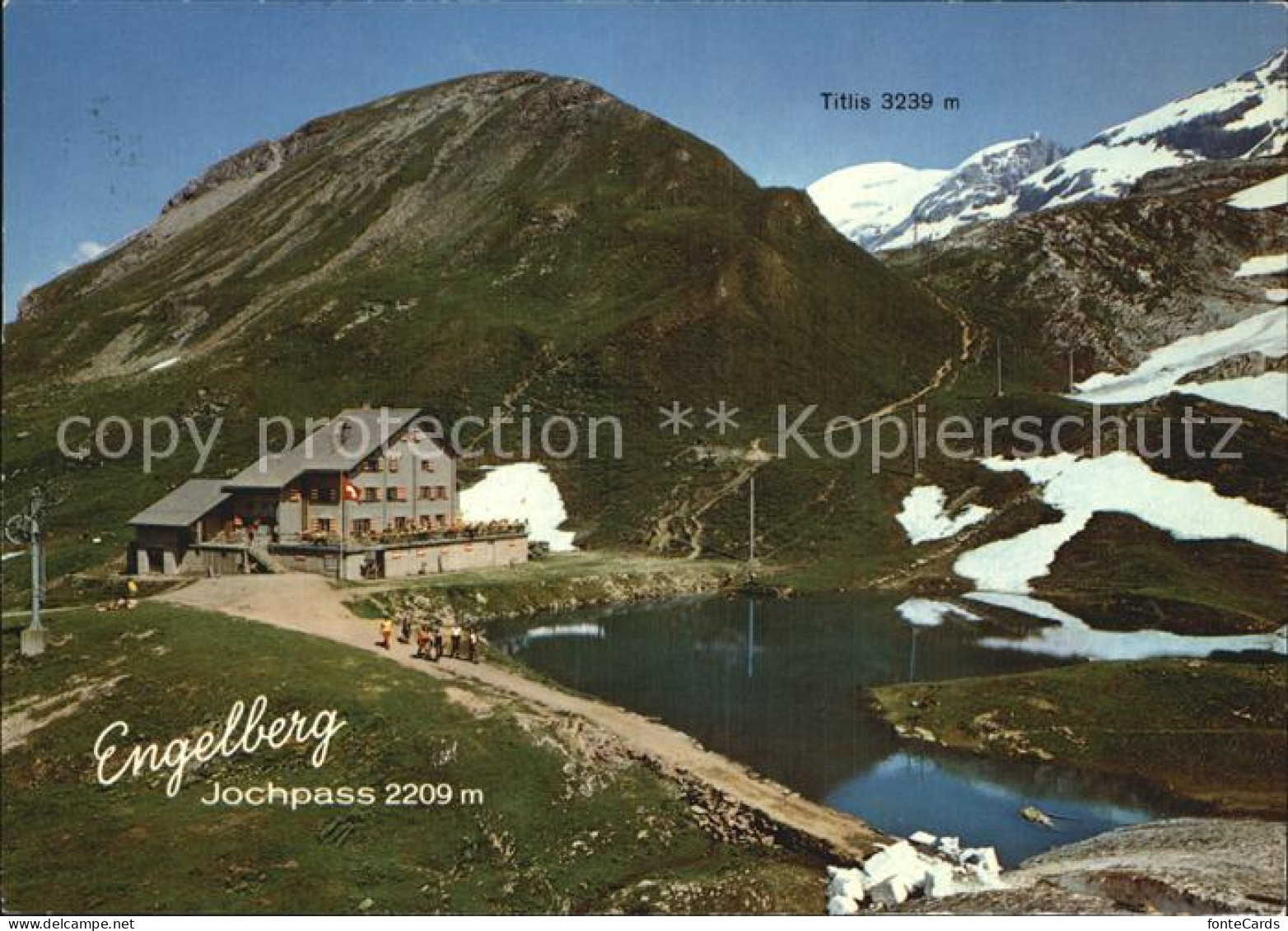 12514328 Engelberg OW Mit Jochpass Und Titlis Engelberg - Otros & Sin Clasificación