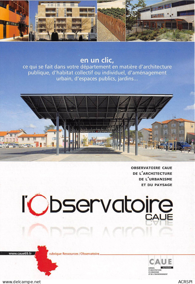 L Observatoire Caue 22(scan Recto-verso) MB2318 - Werbepostkarten