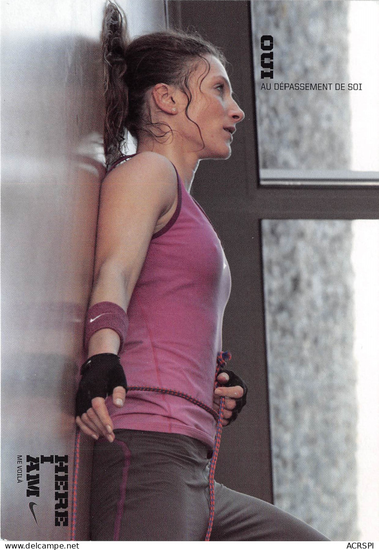 NIKE WOMEN Here I Am Oui 27(scan Recto-verso) MB2318 - Advertising