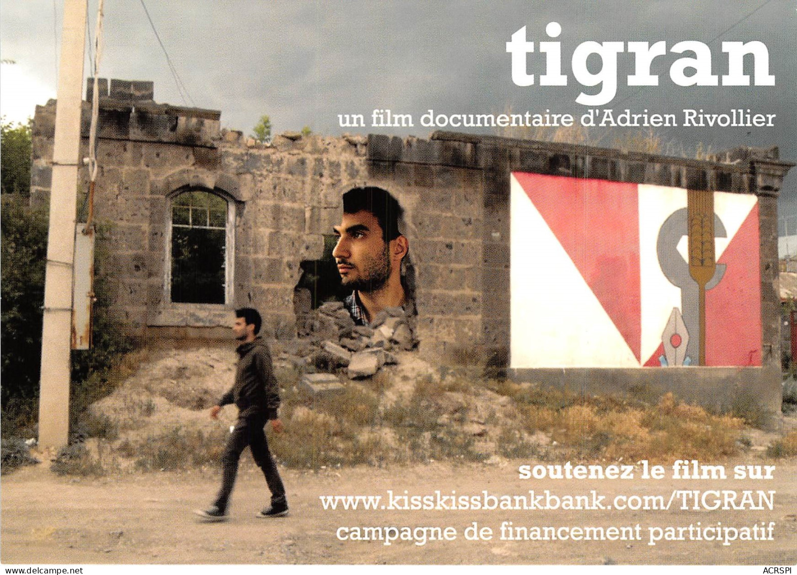 TIGRAN UN FILM DOCUMENTAIRE D Adrien Rivollier 2(scan Recto-verso) MB2318 - Werbepostkarten