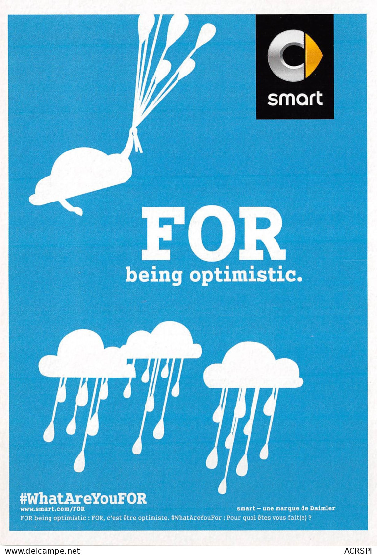 SMART For Being Optimistic 9(scan Recto-verso) MB2319 - Advertising