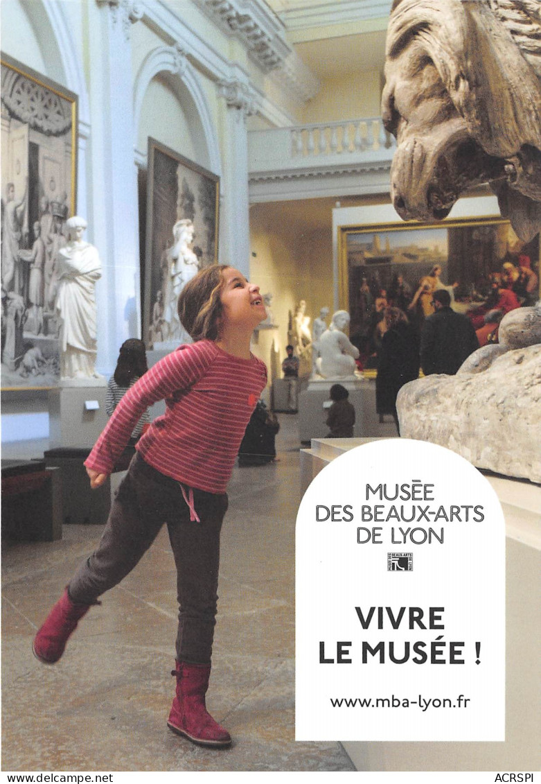 Musee Des Beaux Arts De LYON VIVRE LE MUSEE 23(scan Recto-verso) MB2319 - Advertising