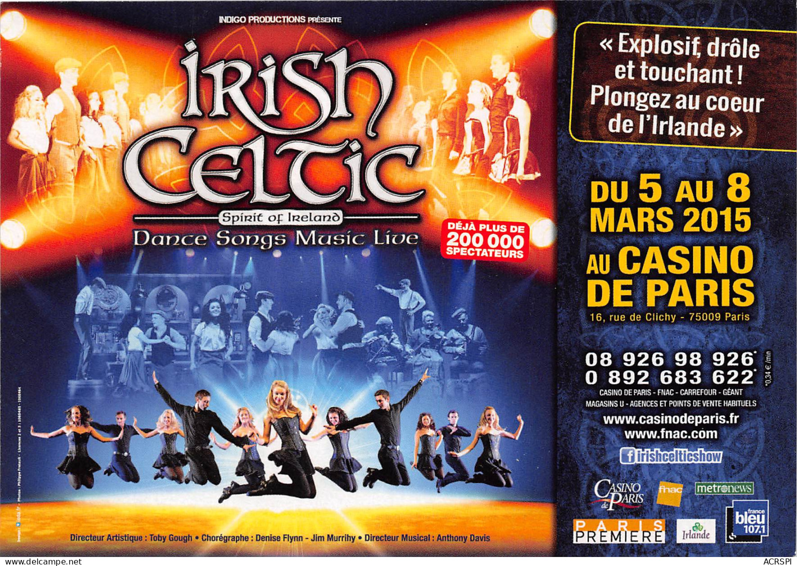 IRISH CELTIC  1(scan Recto-verso) MB2320 - Reclame