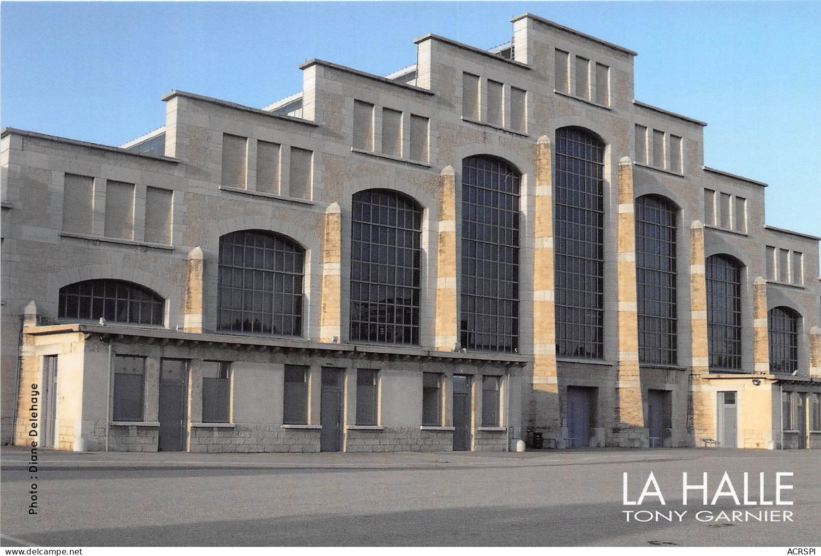 La HALLE TONY GARNIER LYON 1(scan Recto-verso) MB2321 - Advertising