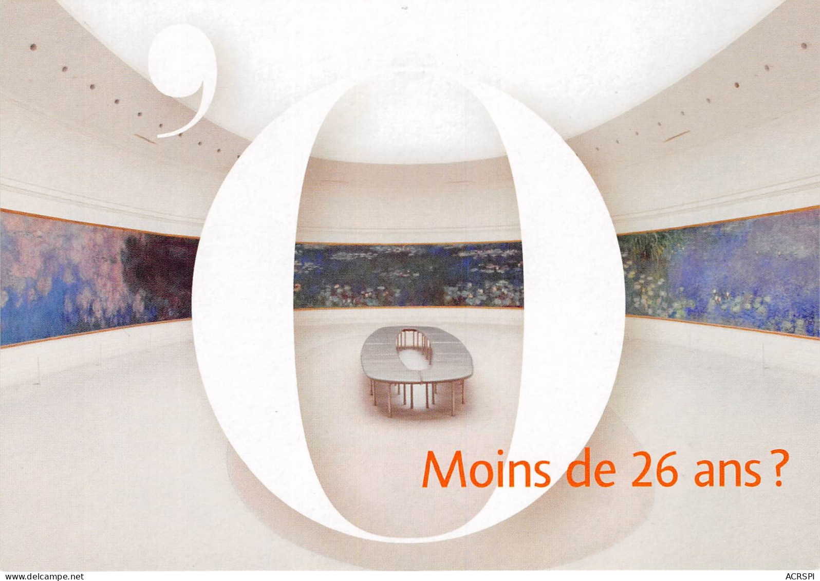LE MUSEE DE L ORANGERIE Paris 12(scan Recto-verso) MB2321 - Advertising