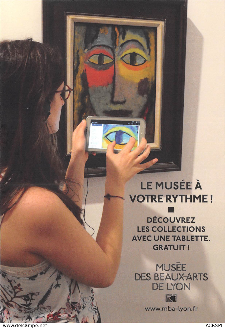 LE MUSEE A VOTRE RYTHMME Musee Des Beaux Arts De LYON 28(scan Recto-verso) MB2321 - Reclame