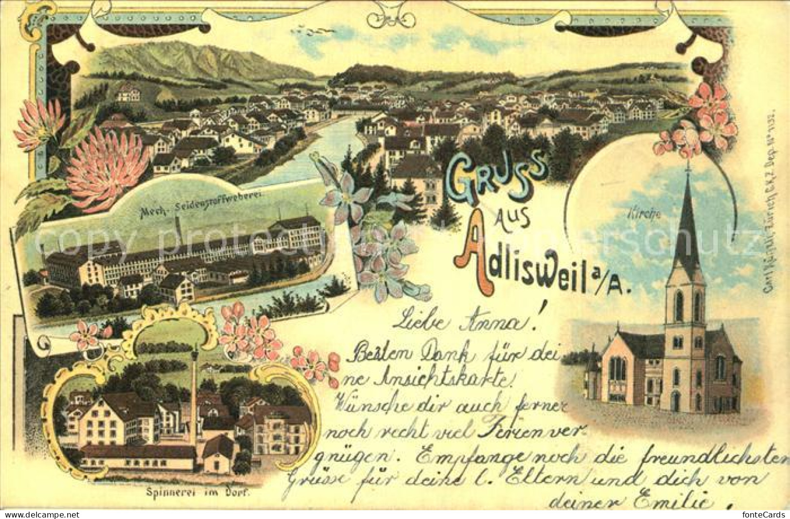 12513314 Adliswil Repro 40 Jahre Philatelistenverein Sihltal Adliswil - Autres & Non Classés