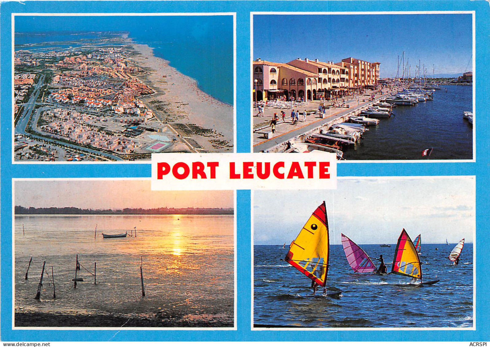 PORT LEUCATE 26(scan Recto-verso) MB2324 - Leucate