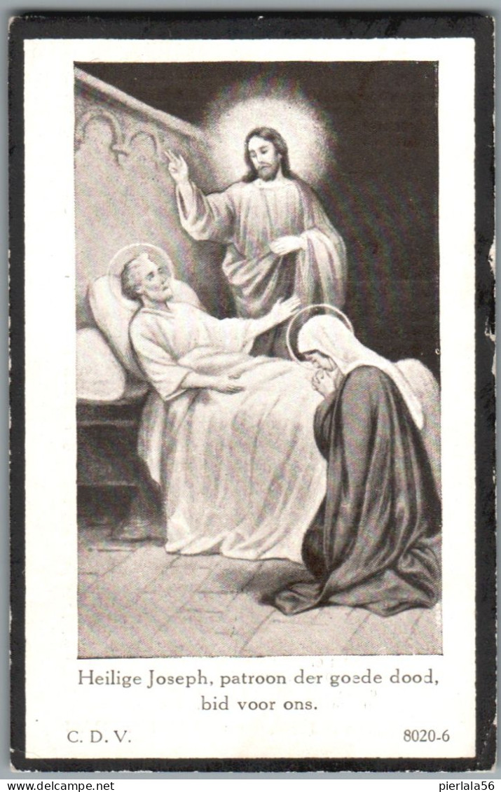Bidprentje Kaggevinne-Assent - Branders Leopold Medard (1860-1930) - Devotion Images